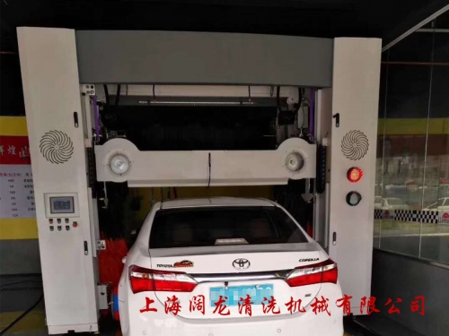 深圳市KL-5VF洗车机安装调试完毕